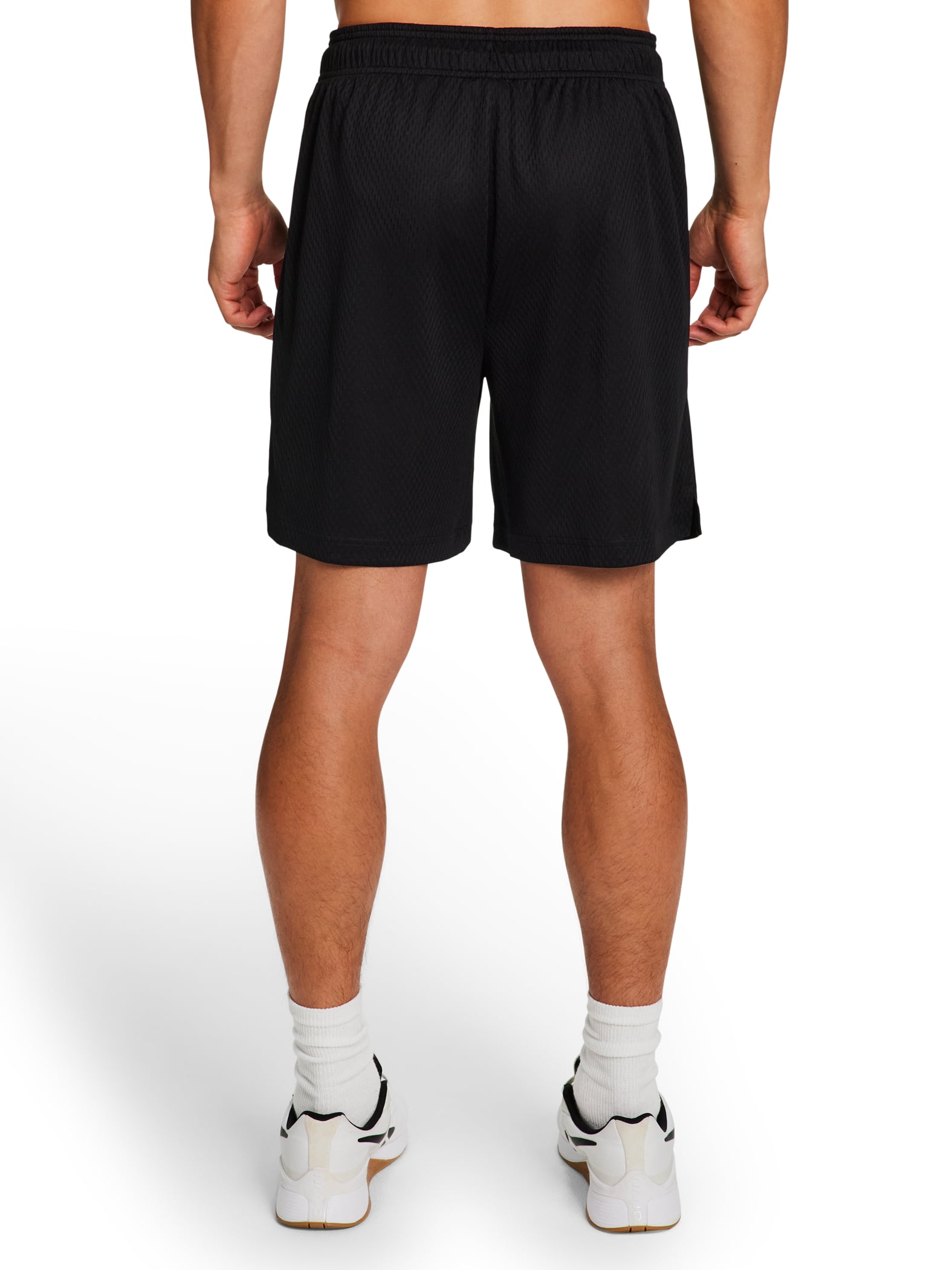 Reebok Men's & Big Men's Dash Rice Hole Mesh Gym Shorts, 7" Inseam, Sizes XS-5XL