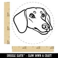 thumbnail image 2 of Dachshund Dog Head Rubber Stamp for Scrapbooking Crafting Stamping - Small 3/4 Inch, 2 of 7