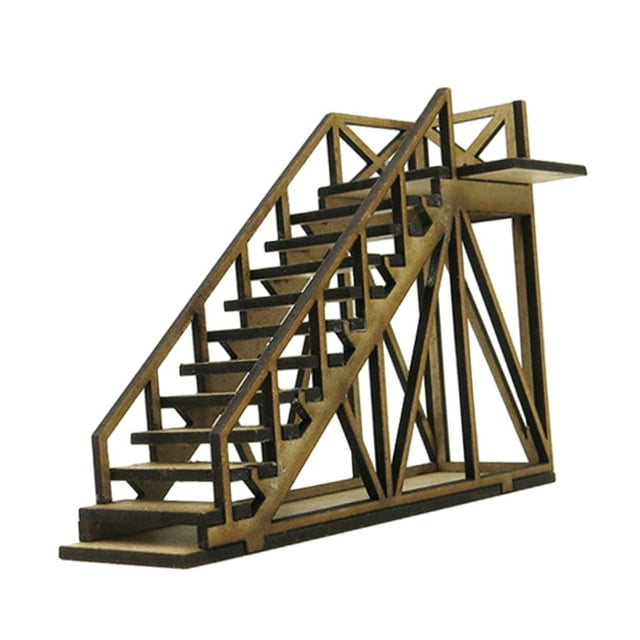 Ensembles de Construction de Maquette de Forteresse 1/72 Aménagement Interactif Paysage Architecture Scène Escaliers
