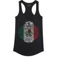 thumbnail image 3 of ShirtBANC Womens Mexican Flag Shirt Aztec Calendar Tank Camisa Calendario Azteca, 3 of 3