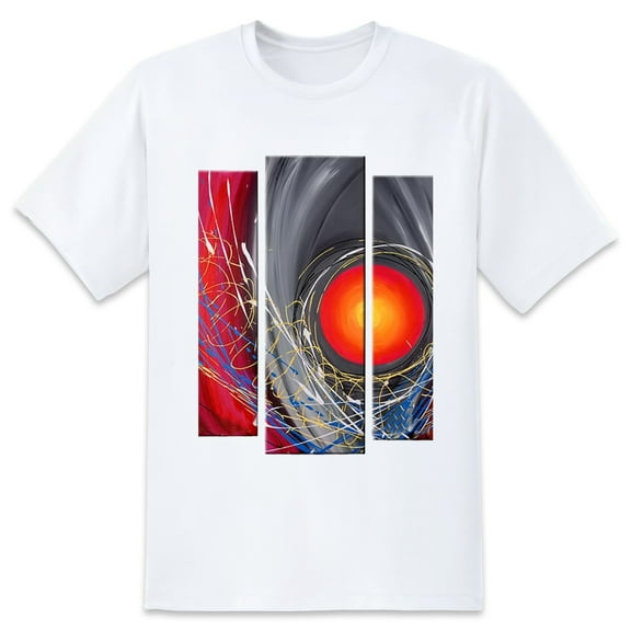 Men's Graphic TeePainting (50) Letter Print T-Shirts Round Neck Short Sleeves Sizes XS-5XL Summer Daily Casual Tops