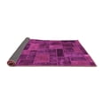 thumbnail image 2 of Ahgly Company Indoor Round Abstract Pink Modern Area Rugs, 8' Round, 2 of 4