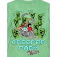 thumbnail image 6 of Minecraft Creeper, Graphic Short Sleeve T-Shirt, Boys, XS-XXL, 6 of 6