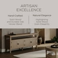 thumbnail image 4 of Maven Lane Turner Wooden Media Unit in Antiqued White Finish, 4 of 7