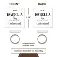 thumbnail image 5 of 3dRose, Its an Isabella thing, set of 2 Key Chains, 5 of 7