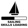 thumbnail image 2 of CafePress - Sailing Skills Loading Long Sleeve T Shirt - Long Sleeve Infant T-Shirt, 2 of 2