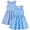 Blue Daisy, variant on 2-Pack Girls' Dresses Sleeveless Summer Dress Casual Sundress For Toddler Girl 2-6T