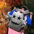 thumbnail image 2 of Demon Bat Backpack Multifunctional Cute Fitness Rucksack for Men Women (Silver), 2 of 10