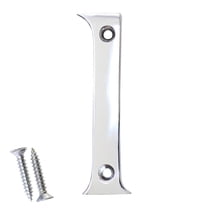 RCH Hardware NO-BR2270-75 Brass House Number, 3 Inch, Polished Chrome