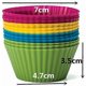 thumbnail image 5 of 12 Pcs Silicone Mold Round Muffin Cupcake Molds Kitchen Baking Pastry Maker DIY Cake Decorating, 5 of 5