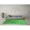 thumbnail image 3 of Ahgly Company Indoor Rectangle Oriental Green Industrial Area Rugs, 5' x 7', 3 of 4