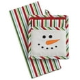 thumbnail image 2 of DII Snowman Potholder & Dishtowel Set, 100% Cotton, 2 of 2