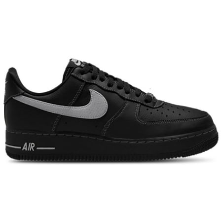 Men's Nike Air Force 1 '07 LV8 Black/Wolf Grey-Black-Black (HQ2037 006) - 11