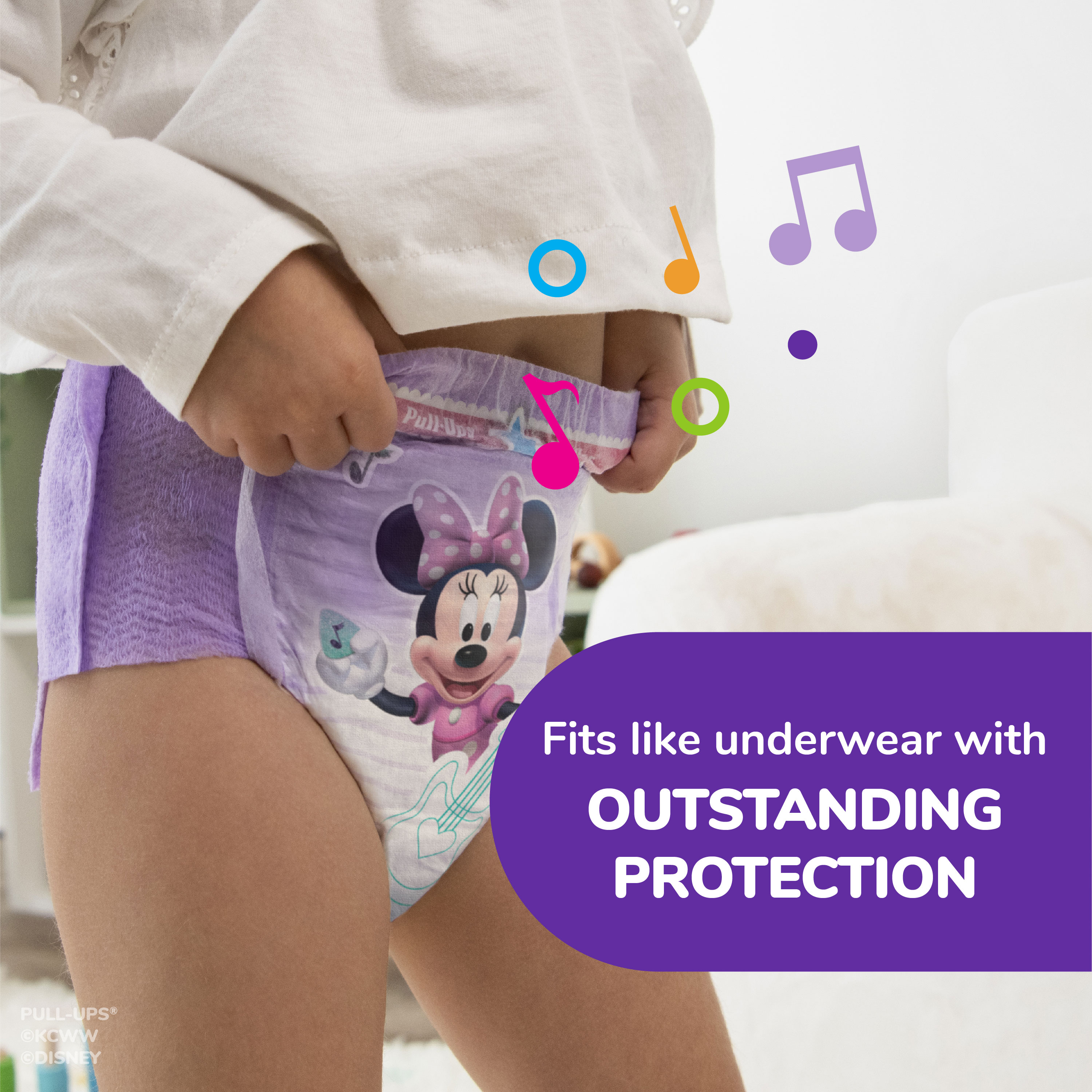 Pull-Ups Girls' Potty Training Pants Size 5, 3T-4T, 84 Ct - image 7 of 11