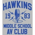thumbnail image 2 of Girl's Stranger Things Hawkins AV Club 1983  Graphic T-Shirt, 2 of 5