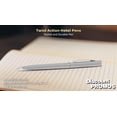 thumbnail image 4 of 10 Twist Action Hotel Pens Pack - Plastic, Black Ink - Grey, 4 of 5