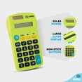 thumbnail image 5 of Enday Solar Battery Basic Calculator Essential School Supplies, Green 1 Pack, 5 of 7