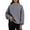 141#Gray, variant on Mock Neck Sweatshirt Women Cute Oversized Sweatshirts Cozy Soft Pullover Sweaters Loose Fit No Hood Fashion Winter Clothes Blue M