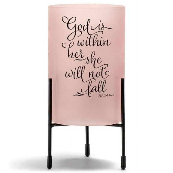 Cottage Garden HGC40SBH God Is Candle Holder within Her Psalm 46-5