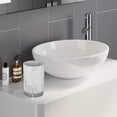 thumbnail image 4 of nu steel Misty Silver collection Tumbler, Perfect For Home & Bathroom Accessories, 4 of 5