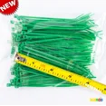 thumbnail image 3 of 1000 4" Inch Long 18# Pound Zip Tie Nylon Cable Green Ties Wraps Made In Usa, 3 of 3