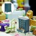 thumbnail image 2 of Muebles de casa en miniatura, mini armario, mini armario de casa, mini decoración de casa para niños, 2 of 7