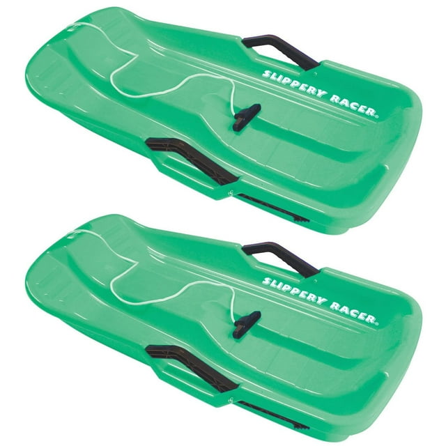 Slippery Racer Descente Tonnerre Enfants Tout-Petits Toboggan Luge des Neiges (2 Pack)