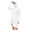 White, variant on Women’s UPF 50 Sun Protection Hoodie with Face Mask Neck Gaiter Breathable Zipper Long Sleeve Shirt for Hiking Fishing S-3XL White