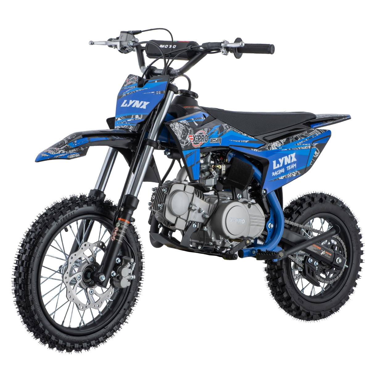 送料無料　アトミック　RACE8 130cm XTL 045 208-308mm 2023 Apollo DB X18 125cc Dirtbike RFZ Racing Vitacchi for Youth