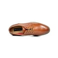 thumbnail image 5 of Bruno Marc Mens Lace Up Leather Shoes Classic Brogue Oxford Shoes BROWN Size 11, 5 of 8