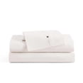thumbnail image 1 of Sheet Set Tommy Hilfiger Cotton Washed Percale Ivory Queen, 1 of 8