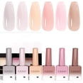 thumbnail image 1 of Set de esmaltes de uñas en gel CANNI Jelly Nude Pink, 9 ml x 6 con LED UV, 1 of 7