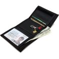thumbnail image 4 of XINQIHANG RFID Trifold Canvas Outdoor Sports Wallet for Kids-Front Pocket Wallet with Magic Sticker (Digital Beige), 4 of 6