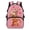 Bearded Dragon Heart Print, variant on Mermaid Scale Dolphin Print School Backpack for Boys Girls Ages 6-18 Large Capacity Water Resistant Bookbag for Elementary Middle High School Daily Use