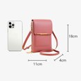 thumbnail image 3 of Bolsa de hombro de cuero PU de almohada suave para mujer para el ocio diario (rosa) Ndcxsfigh Para Estrenar, 3 of 7