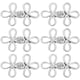 thumbnail image 1 of 6 pares de botones para disfraces, elegantes botones de costura con nudos chinos., 1 of 5