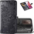 thumbnail image 1 of Samsung Galaxy S20 FE 5G Wallet Phone Case,Stylish Advanced Mandala Embossing PU Leather Flip Phone Case ID Card Slots, 1 of 5
