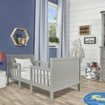 thumbnail image 5 of Dream On Me Hudson 3 in 1 Convertible Toddler Bed, Cool Grey, 5 of 7