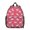 Unicorn and Stripe, variant on Unicorn and Wing Pink Pattern Backpack for School, Cute School Bag with Adjustable Shoulder Straps and Padded Back, 13.8"x11.4"x6"