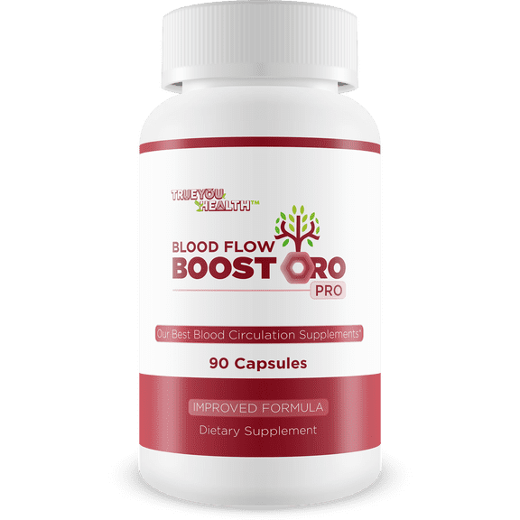 Blood Flow Boostoro Pro - Improved Formula - Our Best Blood Flow Pills for Men Best Circulation Supplement for Men Blood Flow - Better Blood Flow Vitamins for Men Circulation Vasodilator Supplements