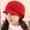 Red, variant on Berets Hats Women Winter Warm Wool Knitted Oversized Beanie Stretchy Knitting Solid Color Warmer Winter Fall Accessory
