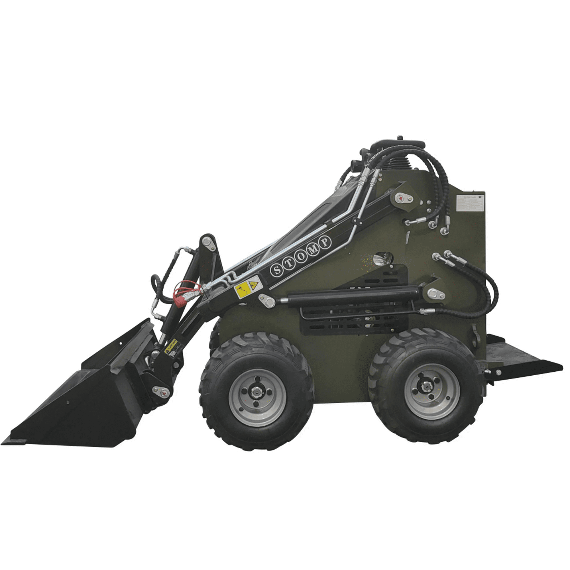 Skid-Steer Loader Wheeled 22.1 HP Honda EPA Gasoline Engine for Gardens, Farming
