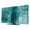 Green, variant on Teal TV Dust Cover,Stretchable TV Screen Desktop Computer Protector Cover,Retro Oil Painting Modern Abstract Art Aesthetics Television Dustproof Slipcover for 19–24 Inch Flat or Curved TVs