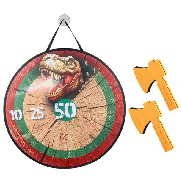Dart Board Game Set Foam Axe Throwing Game Set Shooting Game Sports
