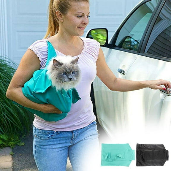 mtvxesu One Shoulder Handheld Crossbody Pet Carrier Bag For Cats And Small Dogs, Breathable Nylon Material, Machine Washable, Includes Shoulder Strap, 1 Count