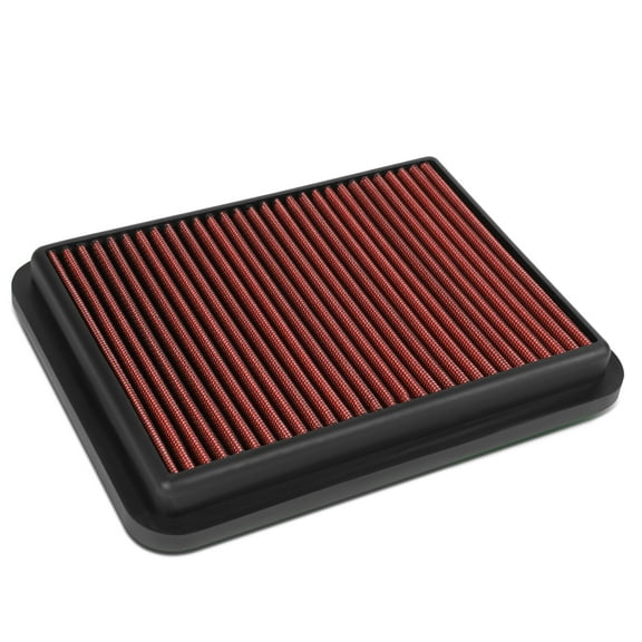 DNA Motoring AFPN-208-RD For 2016 to 2020 Yaris Scion iA 1.5L Washable Drop-In Air Filter Panel Red 17 18 19