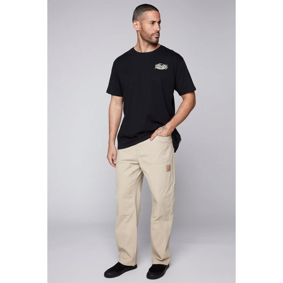 VISION STREET WEAR DORFMAN - Carpenter Pant In Brushed Twill - Tan