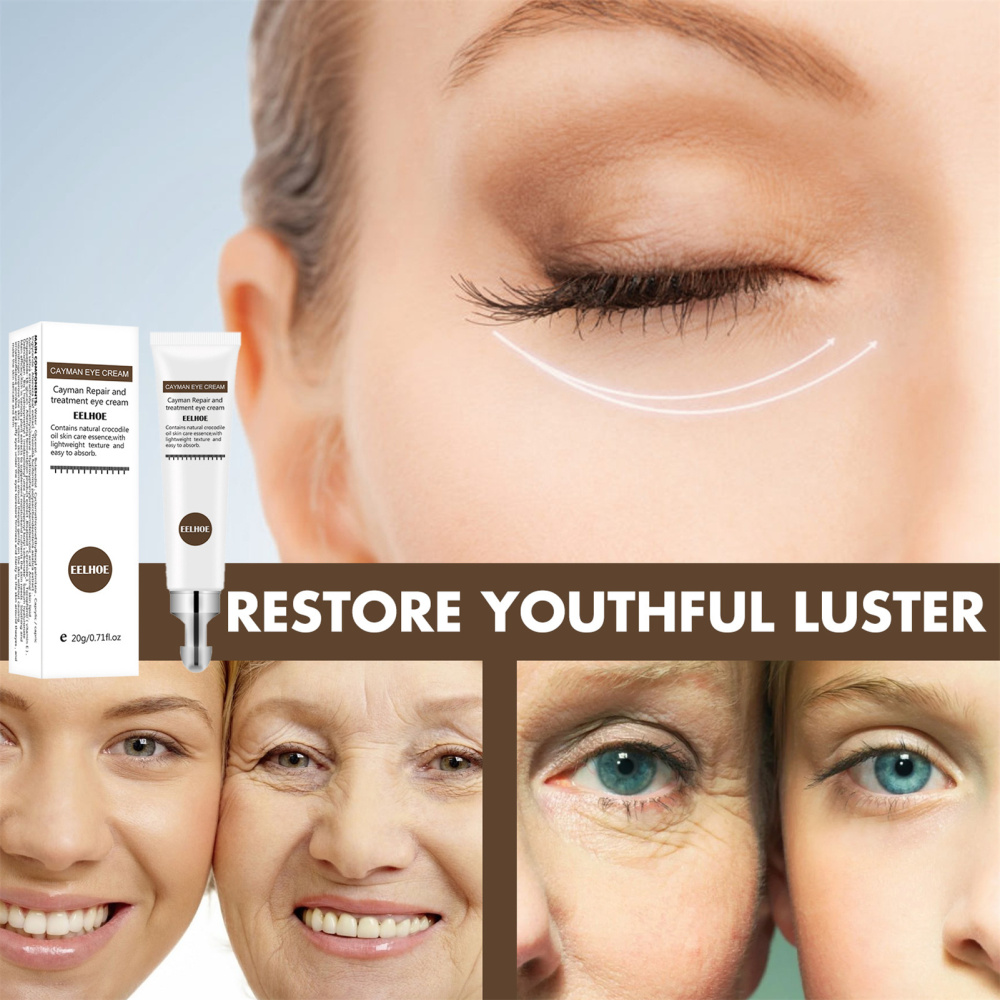 Portable Eye Cream Reduce Wrinkles Dark Circles Tightening and Lifting UnderEye Bags for Women