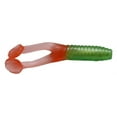 thumbnail image 5 of Kalin's Freshwater 1.75 in. Triple Threat Soft Plastics Crappie Scrub Grub, Firetiger, 10ct, Lake, 5 of 5