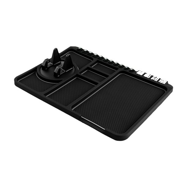 Aparatos electrónicos, soporte para teléfono, almohadilla antideslizante para salpicadero de coche, llaveros, gafas, soporte para teléfono móvil, una botella